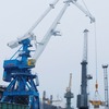 Морской порт Санкт-Петербург ввёл в эксплуатацию новый кран